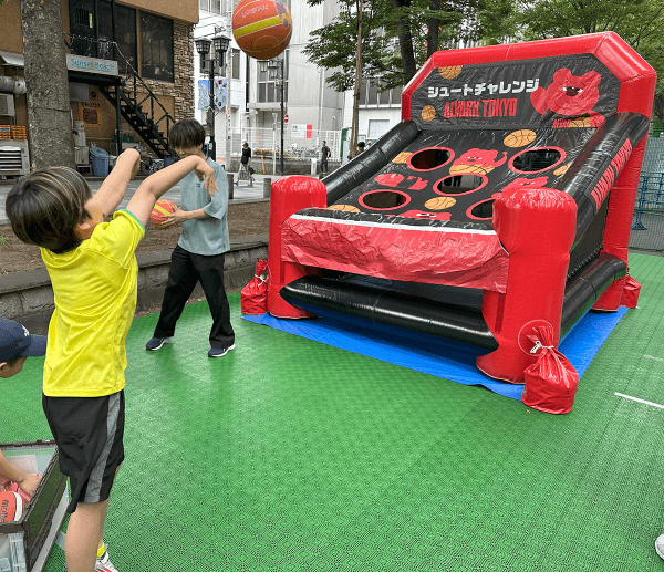 ボールシュートチャレンジ画像